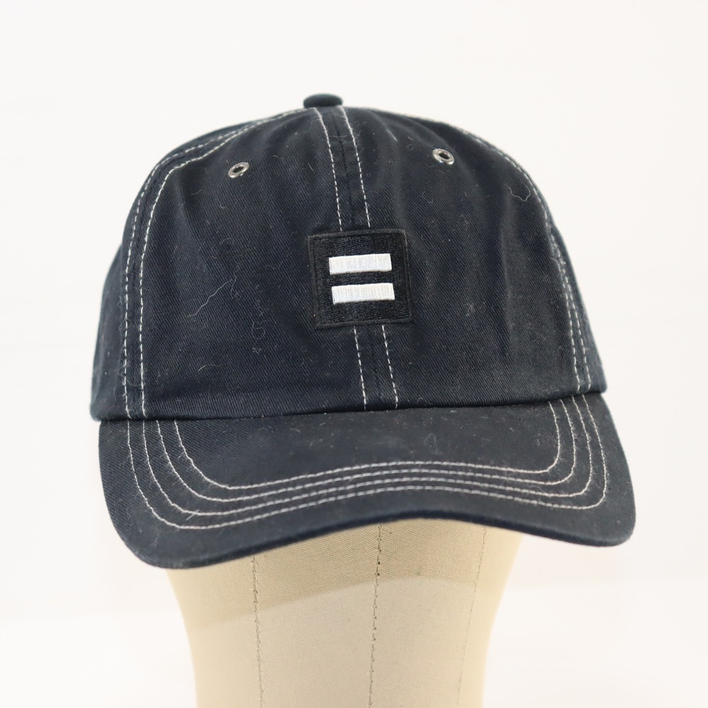 Alternative Headwear HRC Baseball Hat Unisex OSFM Black Contrast Stitch Equality